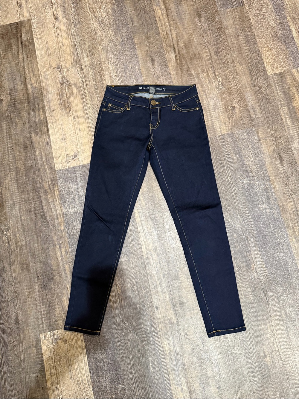 Celebrity Pink Dark Indigo Skinny Jeans